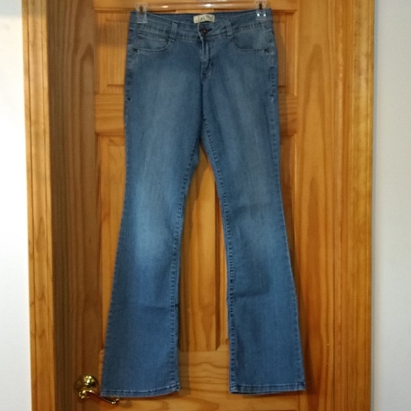 lei low rise bootcut jeans